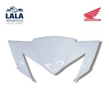 MASCARA CACHA CUBRE ÓPTICA BLANCA HONDA WAVE 110 S