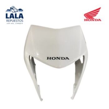 MÁSCARA CUBRE ÓPTICA BLANCO HONDA XR 190