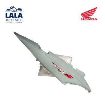 CACHA LATERAL BAJO ASIENTO DERECHO HONDA WAVE 110S  GRIS