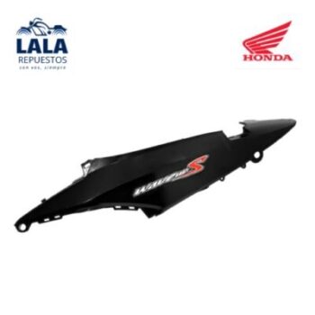 CACHA BAJO ASIENTO IZQUIERDA NEGRA HONDA WAVE 110S