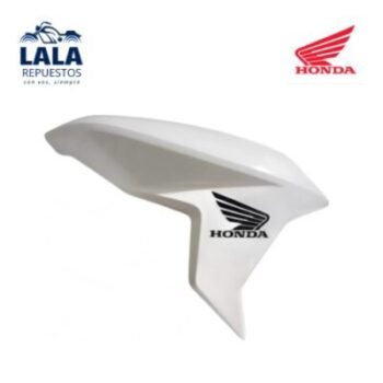 CACHA DELANTERO TANQUE DERECHO HONDA CB 125 TWISTER BLANCA