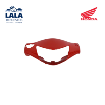 FRENTE CUBRE OPTICA HONDA BIZ ROJO